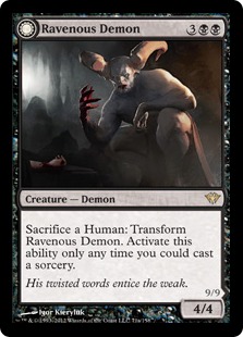 Ravenous Demon -> Archdemon of Greed - Dark Ascension