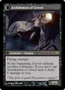 Archdemon of Greed - Dark Ascension