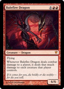Balefire Dragon - Innistrad