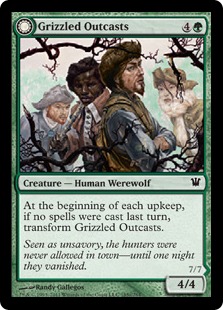 Grizzled Outcasts -> Krallenhorde Wantons - Innistrad