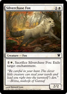 Silverchase Fox - Innistrad