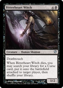 Bitterheart Witch - Innistrad