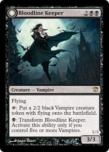 Bloodline Keeper -> Lord of Lineage - Innistrad