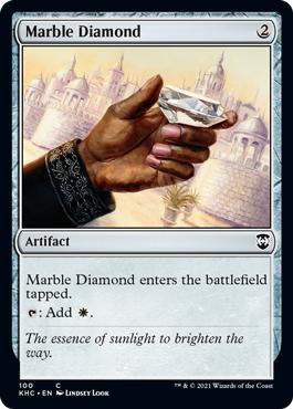 Marble Diamond - Kaldheim Commander