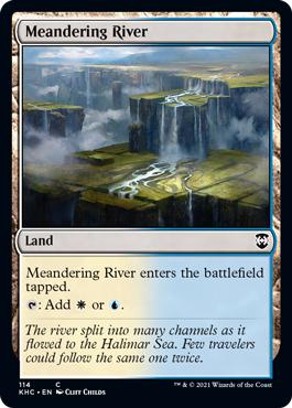 Meandering River - Kaldheim Commander