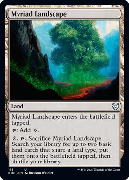 Myriad Landscape - Kaldheim Commander