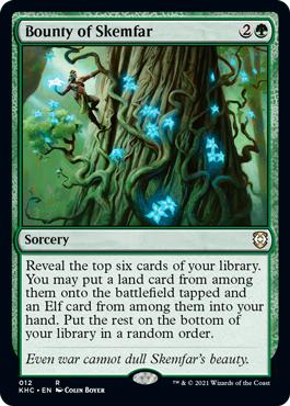 Bounty of Skemfar - Kaldheim Commander