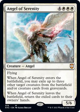 Angel of Serenity - Kaldheim Commander