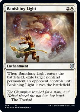 Banishing Light - Kaldheim Commander