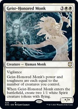 Geist-Honored Monk - Kaldheim Commander
