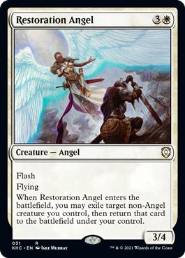 Restoration Angel - Kaldheim Commander