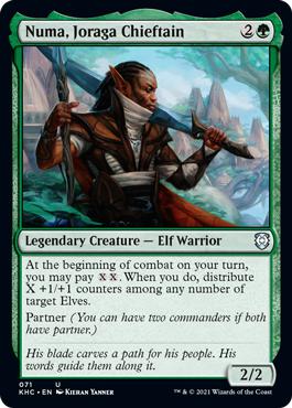 Numa, Joraga Chieftain - Kaldheim Commander