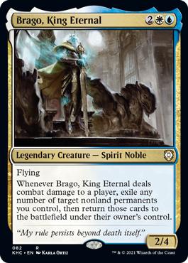 Brago, King Eternal - Kaldheim Commander