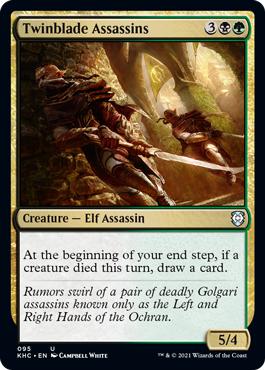 Twinblade Assassins - Kaldheim Commander