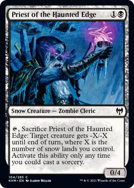 Priest of the Haunted Edge - Kaldheim