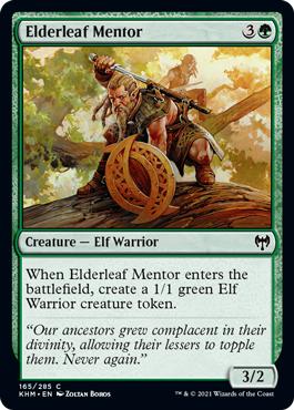 Elderleaf Mentor - Kaldheim