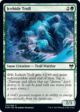 Icehide Troll - Kaldheim