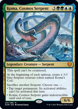 Koma, Cosmos Serpent - Kaldheim