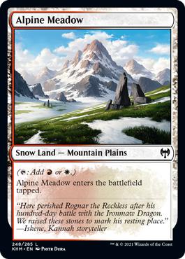 Alpine Meadow - Kaldheim