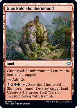 Gnottvold Slumbermound - Kaldheim