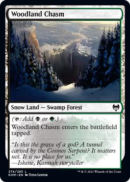 Woodland Chasm - Kaldheim