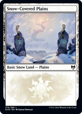 Snow-Covered Plains - Kaldheim