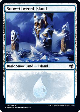 Snow-Covered Island - Kaldheim