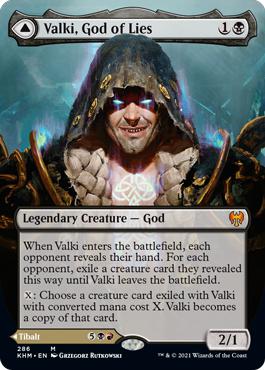 Valki, God of Lies // Tibalt, Cosmic Impostor - Kaldheim