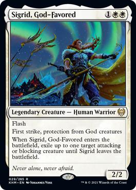 Sigrid, God-Favored - Kaldheim