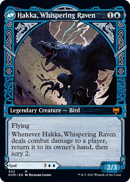 Hakka, Whispering Raven - Kaldheim