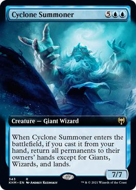 Cyclone Summoner - Kaldheim