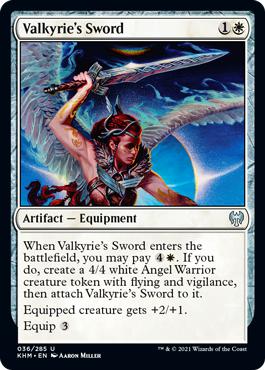 Valkyrie's Sword - Kaldheim