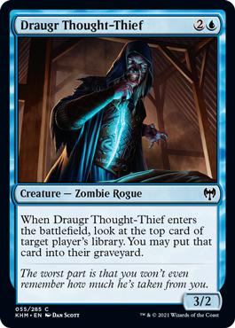 Draugr Thought-Thief - Kaldheim