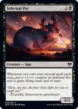 Infernal Pet - Kaldheim