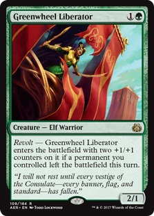 Greenwheel Liberator - Aether Revolt