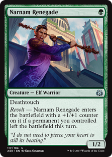 Narnam Renegade - Aether Revolt