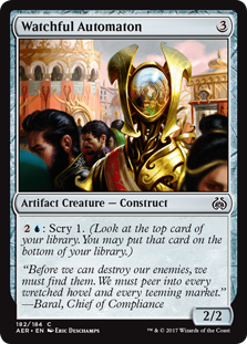 Watchful Automaton - Aether Revolt