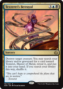 Tezzeret's Betrayal - Aether Revolt