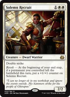 Solemn Recruit - Aether Revolt