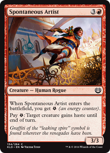 Spontaneous Artist - Kaladesh