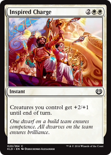 Inspired Charge - Kaladesh