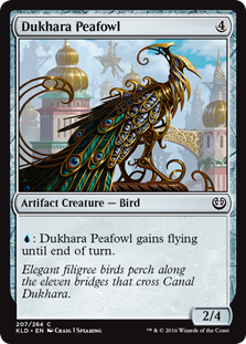 Dukhara Peafowl - Kaladesh