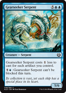 Gearseeker Serpent - Kaladesh