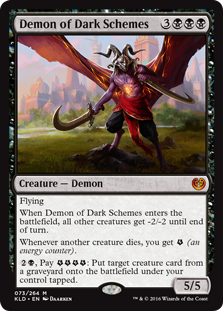 Demon of Dark Schemes - Kaladesh