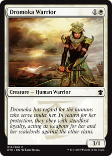 Dromoka Warrior - Dragons of Tarkir