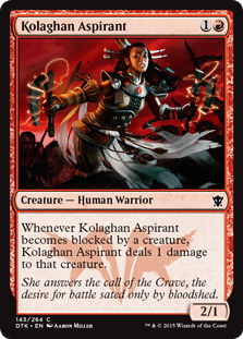 Kolaghan Aspirant - Dragons of Tarkir