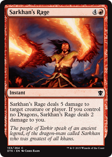 Sarkhan's Rage - Dragons of Tarkir