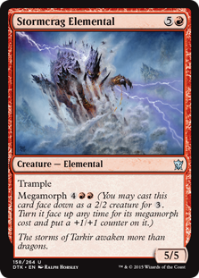 Stormcrag Elemental - Dragons of Tarkir