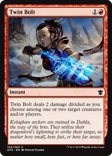 Twin Bolt - Dragons of Tarkir