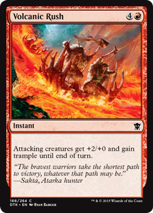 Volcanic Rush - Dragons of Tarkir